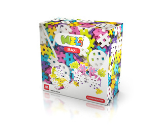 Meli Maxi Constructor Pink blocks 120 el.