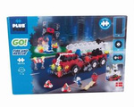 Blocks Plus Plus Mini Mix Fire Truck 500 el.
