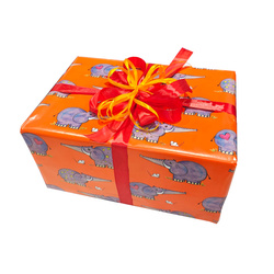 Gift packaging for a boy