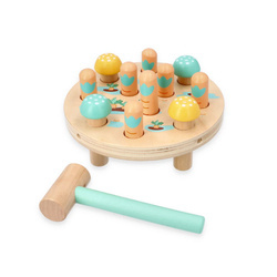 Wooden punch board - Carrot field