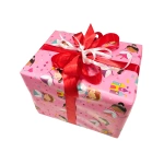 Gift packaging for a girl