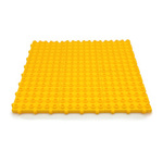 Construction plate base for Morphun blocks - yellow - 12 el.