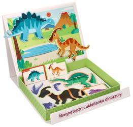 Magnetic Puzzle Board - Dinosaurs