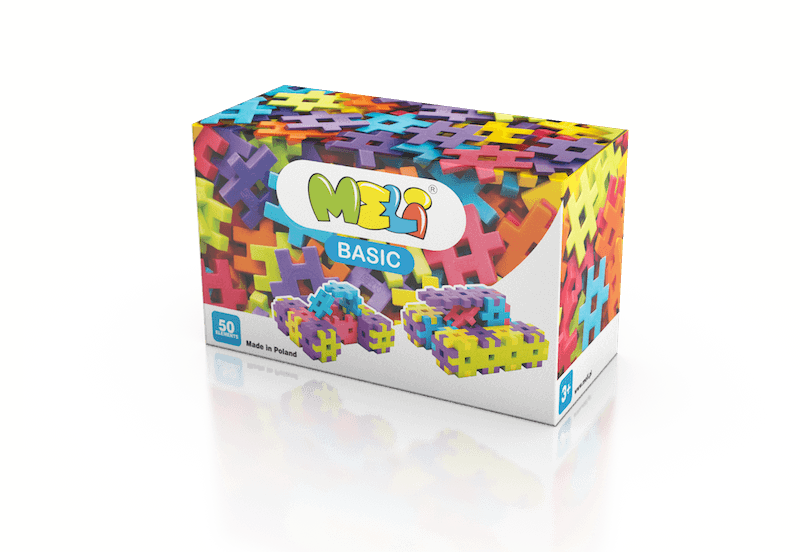 Meli Basic Construction Blocks - 50 pcs