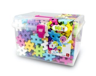 Meli Maxi Pink Travel Box Construction Blocks - 230 pcs.