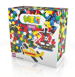 Meli Minis Building Blocks Set, 1200 Pieces.