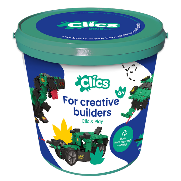 Clics Bucket 8in1 160 el. - Construction blocks 