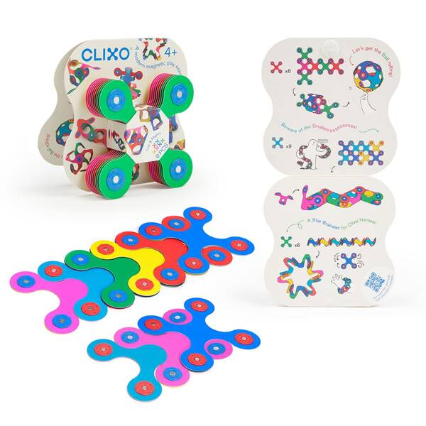 Magnetic Blocks - Clixo - Tiny&Mighty - 9 pieces