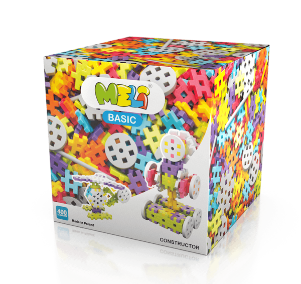 Meli Constructor Construction Blocks - 400 pcs.