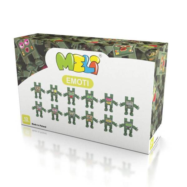 Meli Emoti Military Blocks - 12 pcs.