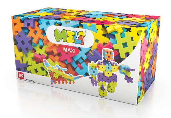 Meli Maxi Blocks Set - 200 pcs