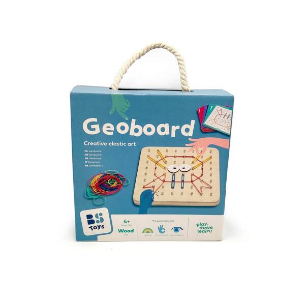 Wooden Manipulation Board - Geoplan BS Toys