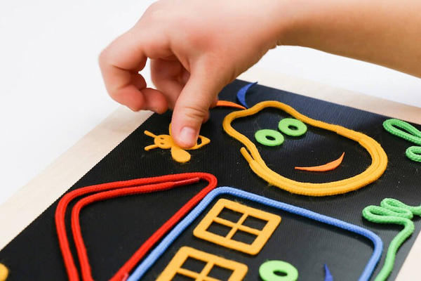 Spaghetti Pad Start tabliczka do rysowania sznurkami – Korbo 4+