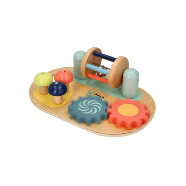 Wooden sensory activity board
