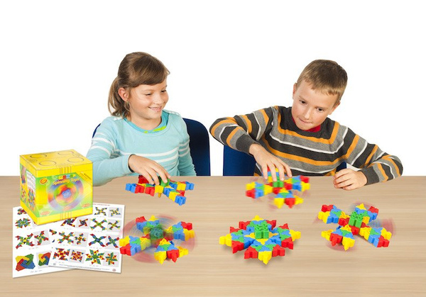 Morphun Spinning tops 100 el. - Construction blocks
