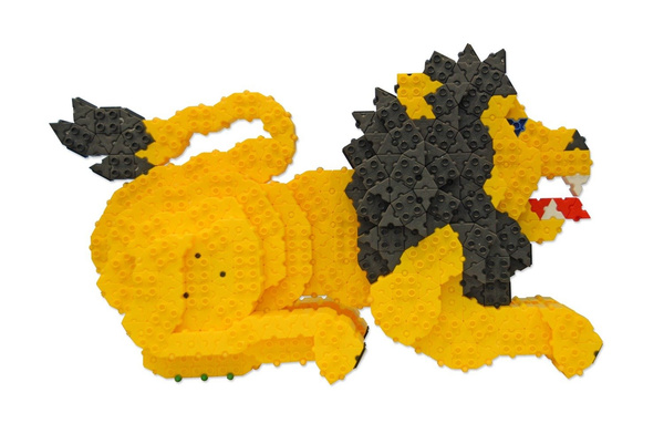 Morphun Lion and T-Rex 2374 el. - Construction blocks