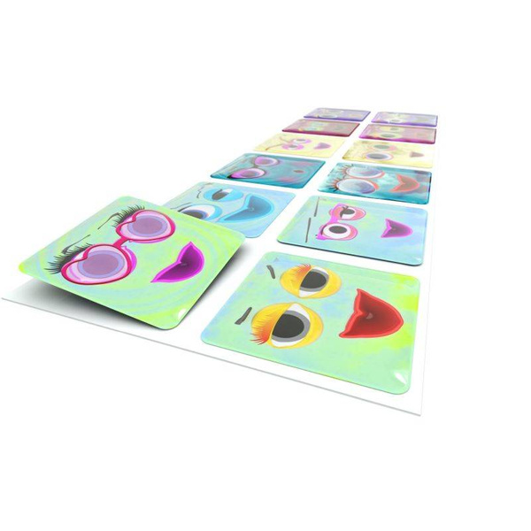 Meli Emoti Rainbow blocks 12 el.