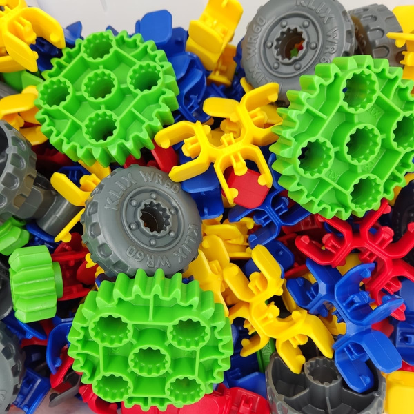 Klix Cubes Gears 310 el. - Construction Blocks