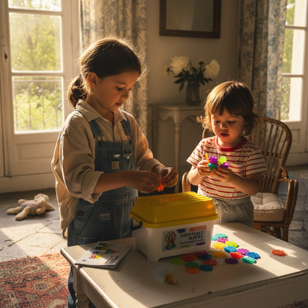 Translucent Snowflake Blocks 1050 pcs – Tong Le 3+