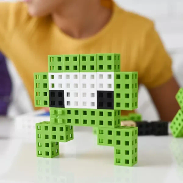 Set of construction blocks - Meli Cube 100 el.