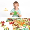 Puzzle CzuCzu Dzikie puzzle Las zwierzęta leśne 3+