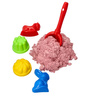 Set - ColourSand kinetic sand 2kg pink + molds and shovel