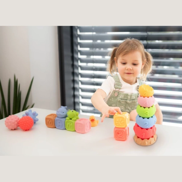 Large set of sensory toys Tullo - 18 el.