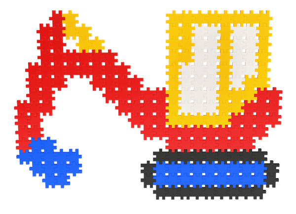 Klocki konstrukcyjne Meli Minis 200 elementów – zestaw 3+