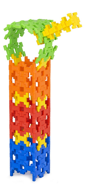 Klocki konstrukcyjne Incastro Colors Midi kolorowe 60 elementów 4+