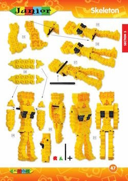 Instrukcje Morphun Junior 60 stron A4 – książka konstrukcyjna 4+