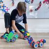 Klocki przestrzenne Clixo - Wheel Creator Pack  - 72 el.