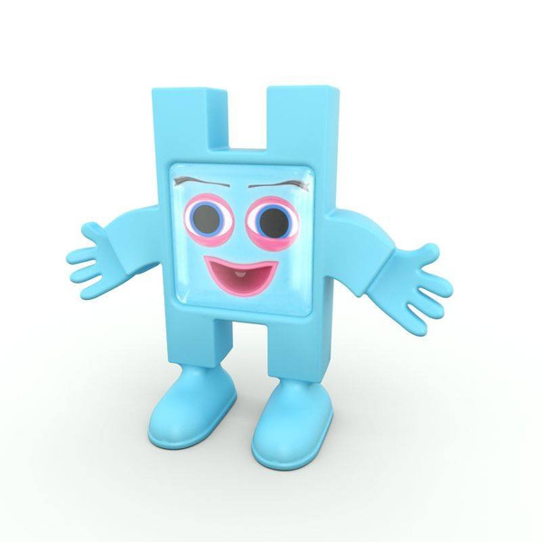 Klocki Meli Emoti Happy 12 figurek z naklejkami emocji – 3+
