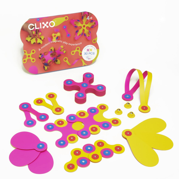 Clixo magnetic blocks - Crew Pack - 30 el.