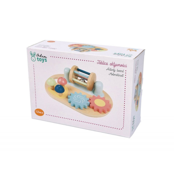 Wooden sensory activity board