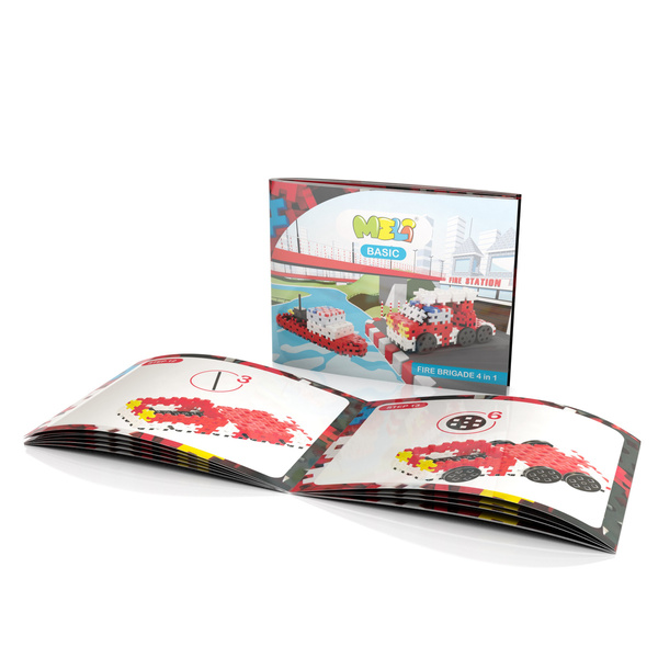 Meli Basic Fire Brigade 4in1 blocks 160 el.