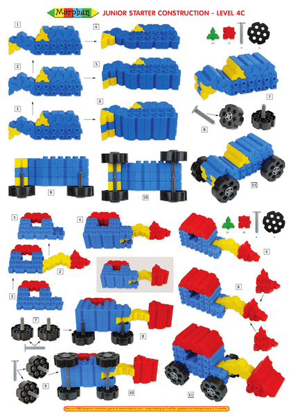 Morphun Starter 600 el. - Construction blocks