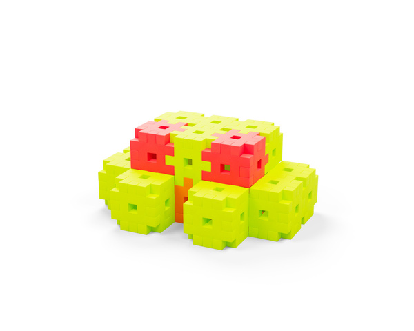 Meli Neon Travel Box blocks 250 el.
