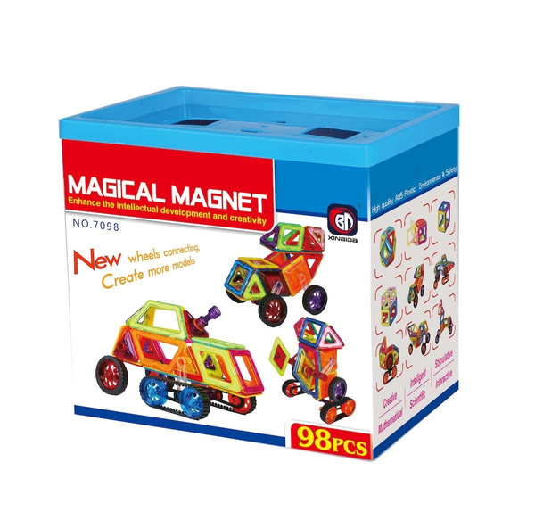 Magical Magnet 98 el. - Magnetic blocks