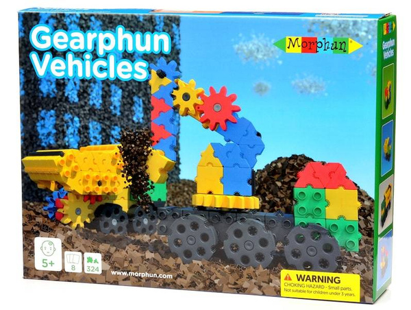 Gearphun Vehicles Box blocks - 324 el.