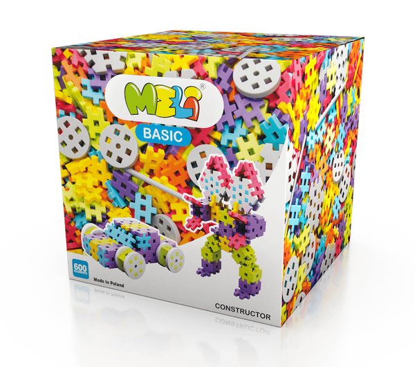 Meli Constructor Construction Blocks - 600 pcs.