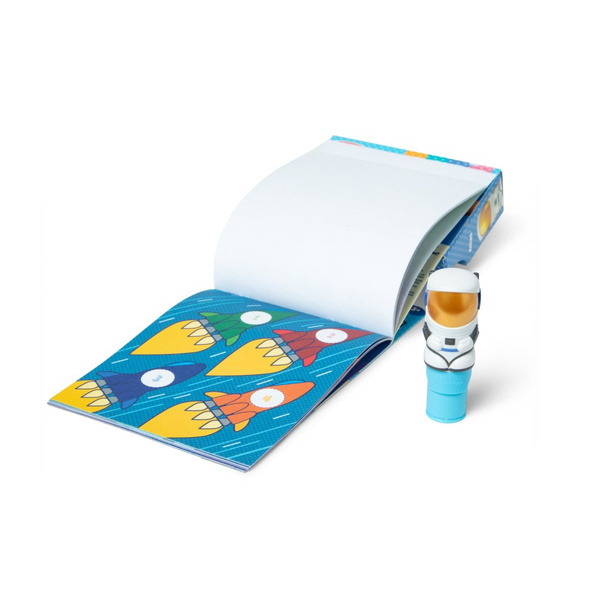 Sticker Wow - Sticker book and stamp book - Astronaut