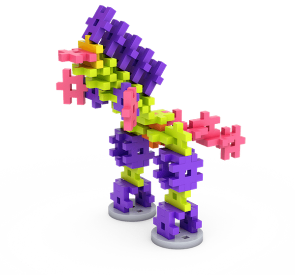 Klocki Meli Constructor Pink 100 elementów – zestaw 3+