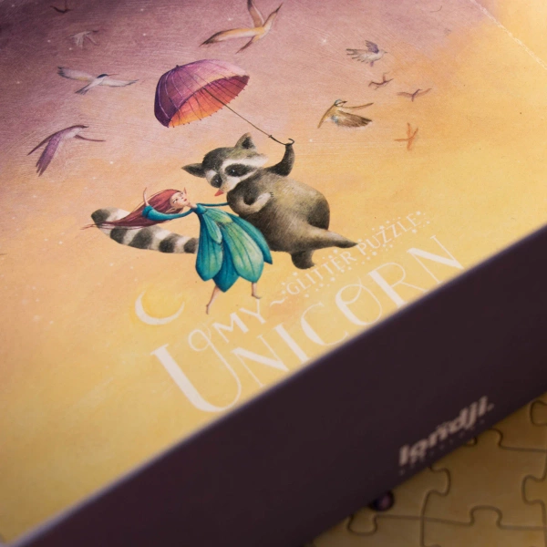LONDJI Puzzle Mój Jednorożec