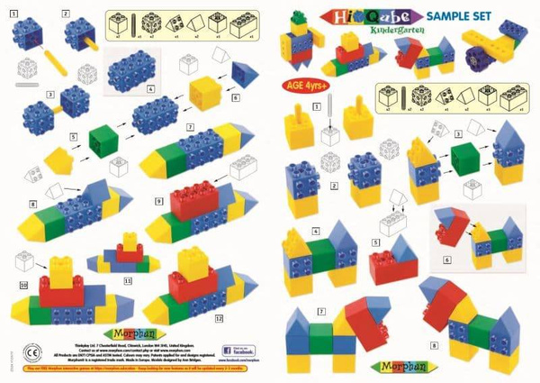 Morphun Hi-Qube 9 Modeli - Klocki konstrukcyjne