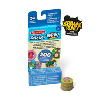 Sticker Wow - wkład + mini książeczka - Niespodzianka