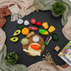 Cutting Vegetables Fruits Set 12 pcs  Board – Jinkee 3+
