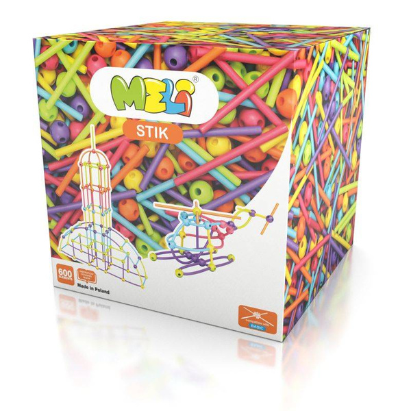 Meli Stik Construction Blocks - 600 pcs