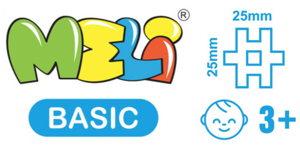 Meli Basic 150 el construction blocks.