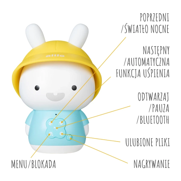 Alilo Baby Bunny G9S BLUE - blue