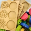 Sensory Puzzle Set Touch Emotions Shapes 68 pcs – Mom's Care 1+